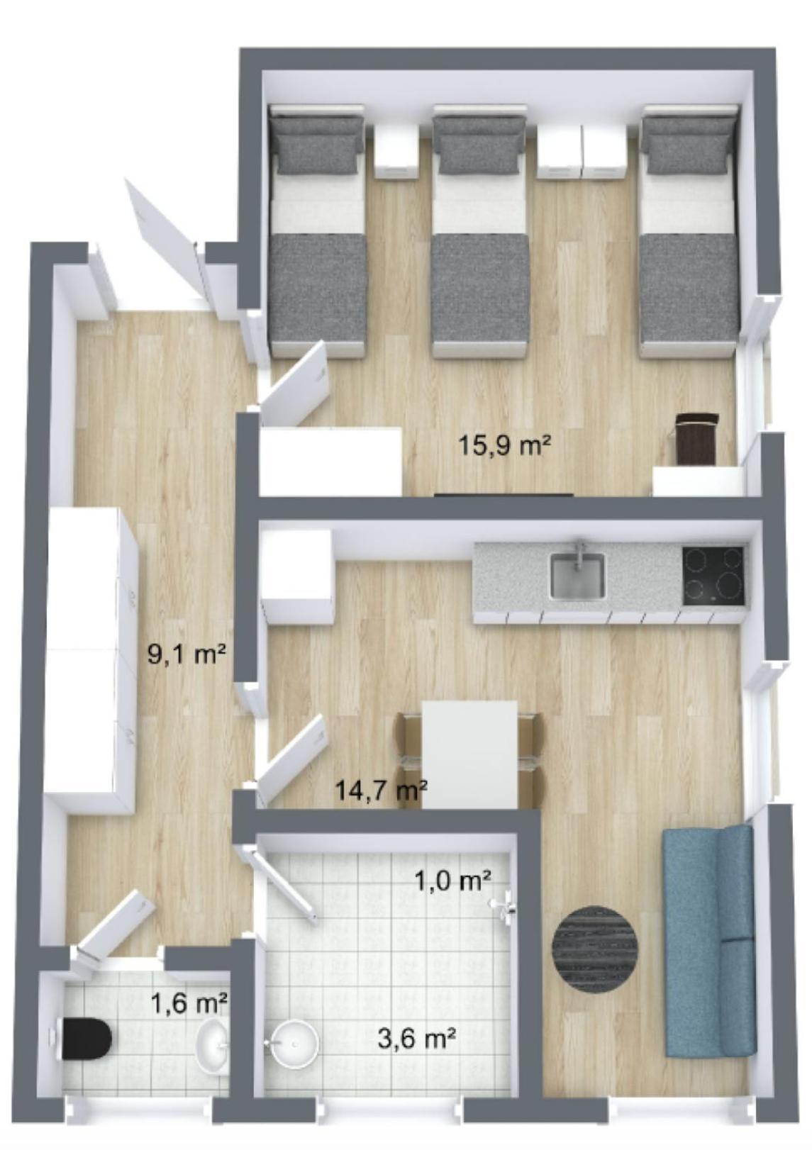 Wuerzburg Altbau-Citylofts Ngoại thất bức ảnh